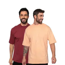Camiseta Oversized  Gola Alta Premium