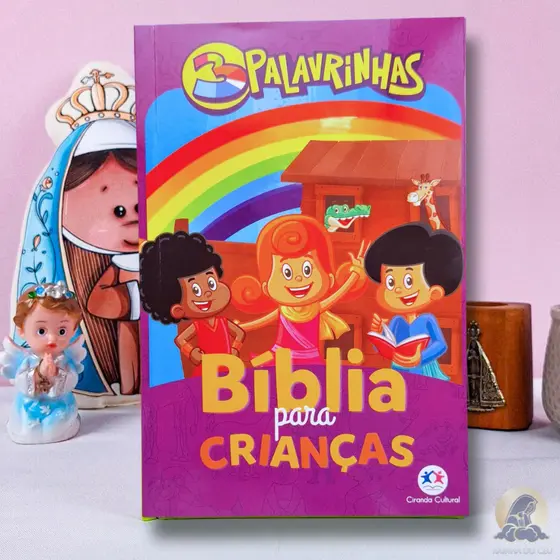 3 Palavrinhas- Bíblia Para Crianças |Histórias Do Antigo E Novo Testamento |Editora Ciranda Cultural