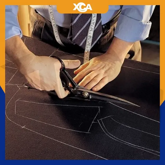 Tesoura Profissional de Alfaiate em Aço Titanium para Costura 8 a 12 Polegadas