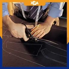 Tesoura Profissional de Alfaiate em Aço Titanium para Costura 8 a 12 Polegadas