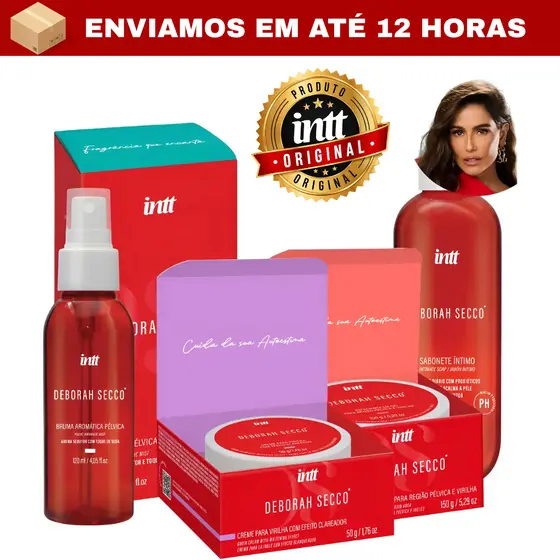 Kit Deborah Secco Intt Hidratação Feminina E Aroma Sedutor