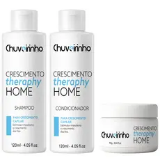 Kit Crescimento Capilar Completo 💙 Fortalece, Hidrata, Estimula o Crescimento e Reduz a Queda!