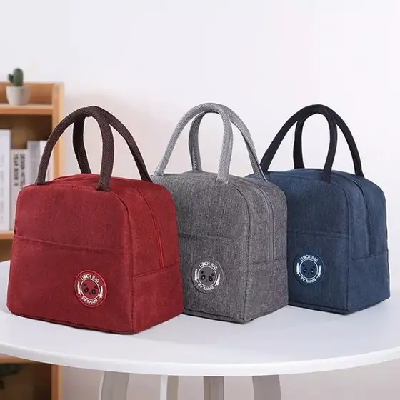 Bolsa Lancheira Térmica Para Marmita Unissex