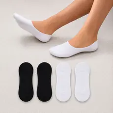 Kit 3 Pares Meia Soquete Invisível Sapatilha Unissex
