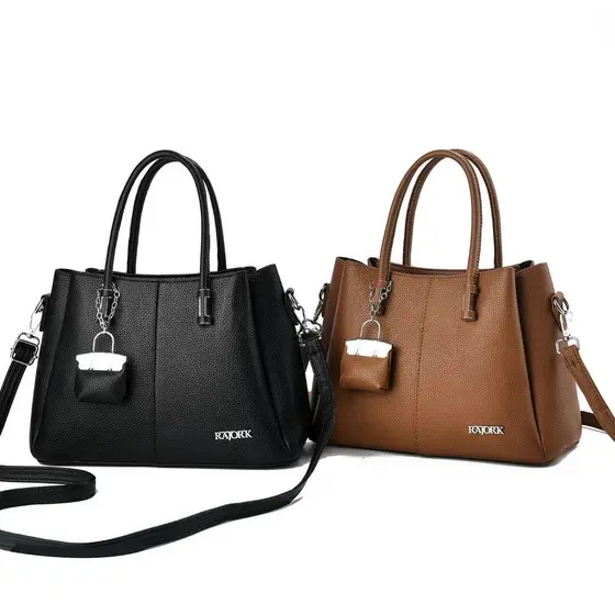 Bolsa Tote Elegante De Grande Capacidade,Transversal Simples E Estilosa - RAJORK