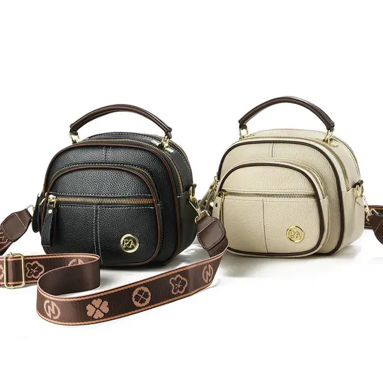 Bolsa De Ombro Multi Camada Na Moda Elegante E Casual Para Mulheres Rajork