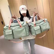 Bolsa De Viagem Organizador Multifuncional Com Grande Capacidade Alça De Ombro Ajustável Independente Para Sapatos