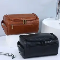 Maleta de Viagem Masculina Grande Capacidade, Necessaire Dobrável para Barbear, Organizador Portátil rajork