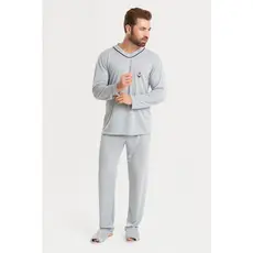 Pijama Longo Masculino Adulto de Inverno