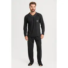 Pijama Longo Masculino Adulto - Roupa De Dormir sortido