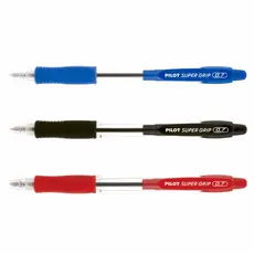 Caneta Esferográfica Super Grip Retrátil Pilot 0.7 Fina