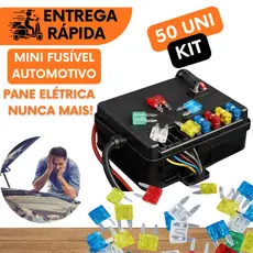 MINI FUSÍVEIS AUTOMOTIVOS CARRO MOTO AMPERAGENS 5A 10A 15A 20A 25A E 30A REPARO SOM AUTOMOTIVO