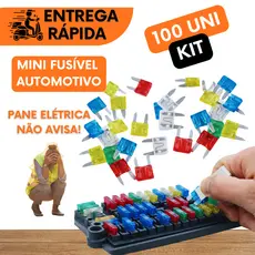 MINI FUSÍVEIS AUTOMOTIVOS AMPERAGENS 5A, 10A, 15A, 20A, 25A E 30A | FUSÍVEL CARRO MOTO PANE ELETRICA