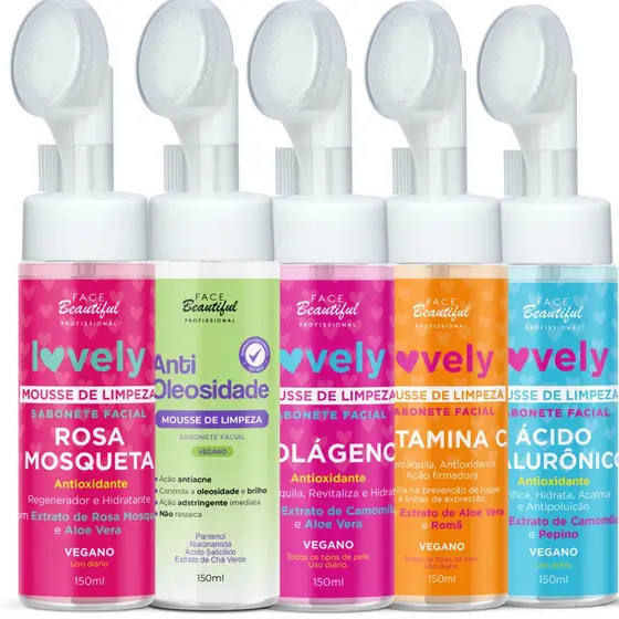 Mousse De Limpeza Facial - Face Beautiful