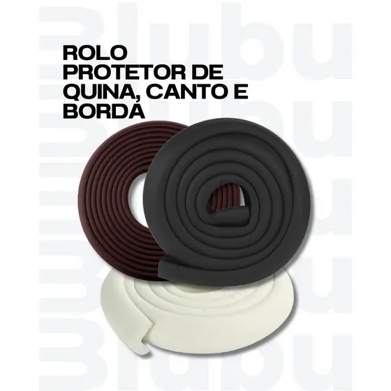 4 Metros Rolo Protetor De Quina Canto E Borda Protege Criança Bebe Proteção Infantil