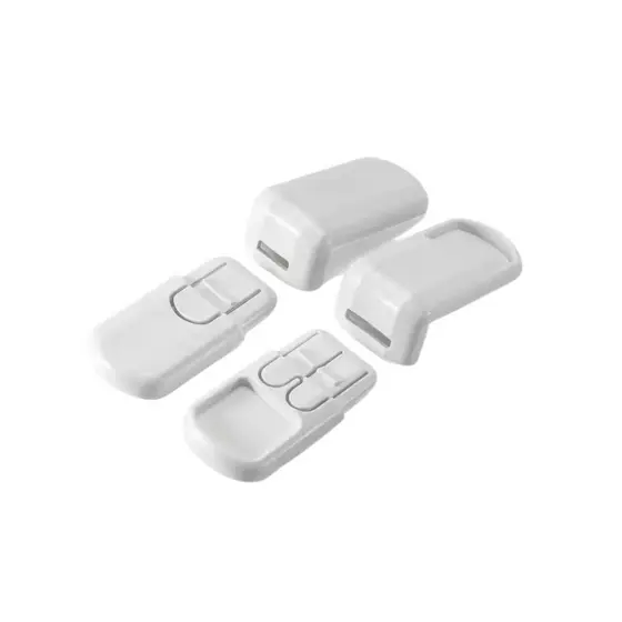 Kit 4 Travas De Segurança Abs P/ Gavetas E Armários