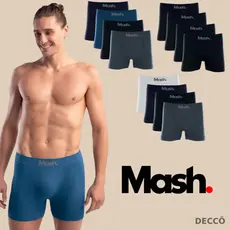 Kit 4 Cuecas Boxer Mash Sem Costura Microfibra Toque Suave Conforto