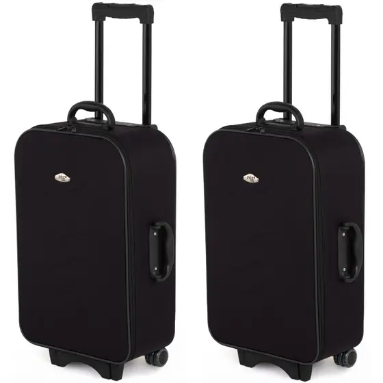 Kit 2 Malas Médias 23kg com Rodinhas para Viagem Avião Fox Indy®