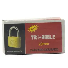 CADEADO TRI-ANGLE 20 MM - Antifurto / Bem Reforçado