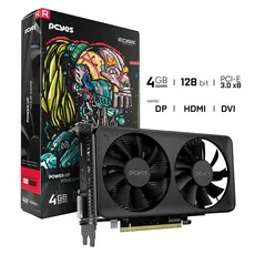 Placa de Vídeo Gpu Rx 550 4gb Gddr5 128 Bits Dual-Fan Projeto Edge Pvex5504gbdf