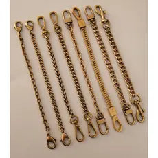 Antigo Golden Bag Extensão De Corrente De Saco De Metal