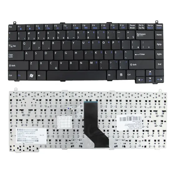 Teclado para Notebook Lg Part Number MP-04656PA-9205