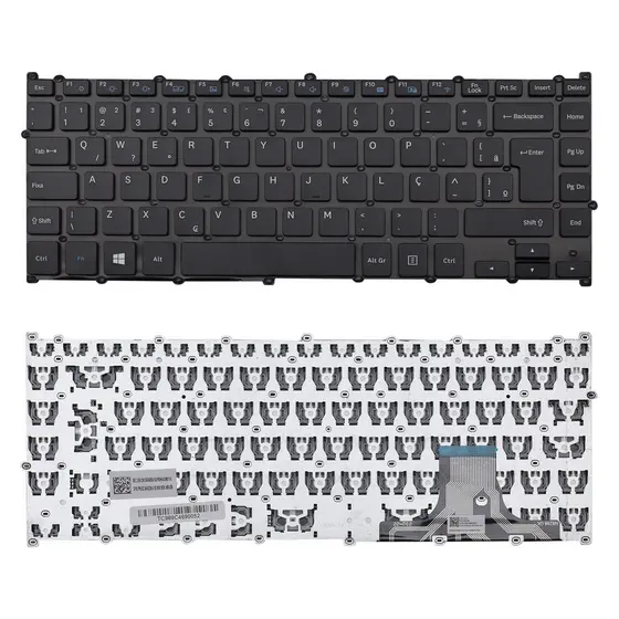 Teclado para Notebook Samsung Essentials NP300E4L-KW1BR Preto