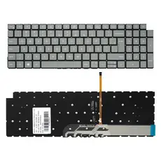 Teclado para Notebook Dell Inspiron 5518 ABNT2 Cinza Claro