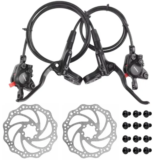 Hidráulico Shimano Altus MT200 MTB Speed – Traseiro/Dianteiro – Com ou Sem Disco 160mm