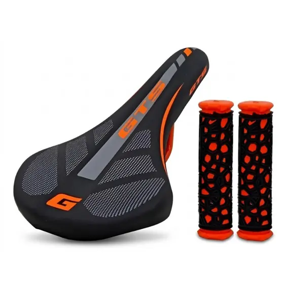 Banco Selim GTS Para Bike Bicicleta MTB Speed Confortável Anatômico C Manoplas Diversas Cores