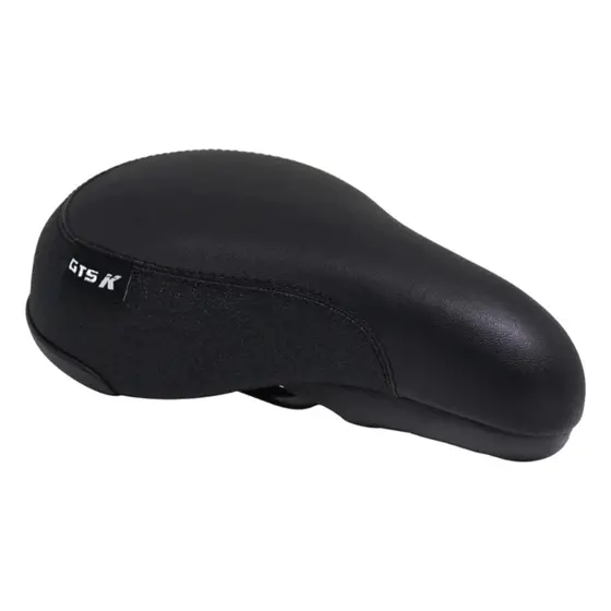 Banco Selim GTS - K Tipo DDK Freerider BMX Com Carrinho Cor Preto Para Bike Bicicleta