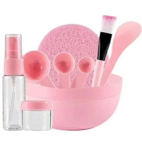 Kit Acessórios para Skincare 9 Peças Hello Mini Skin care