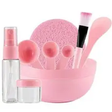 Kit Acessórios para Skincare 9 Peças Hello Mini Skin care