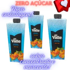 SUCO CONCENTRADO DEL VALLE SEM AÇÚCAR SABOR CAJÚ - KIT/COMBO 03 UNIDADES
