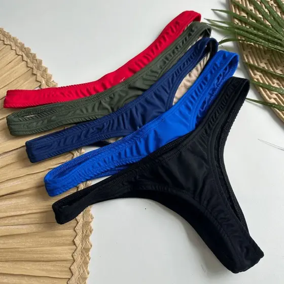 Calcinha Feminina Biquíni Avulsa Asa Delta Forrada Varias Cores