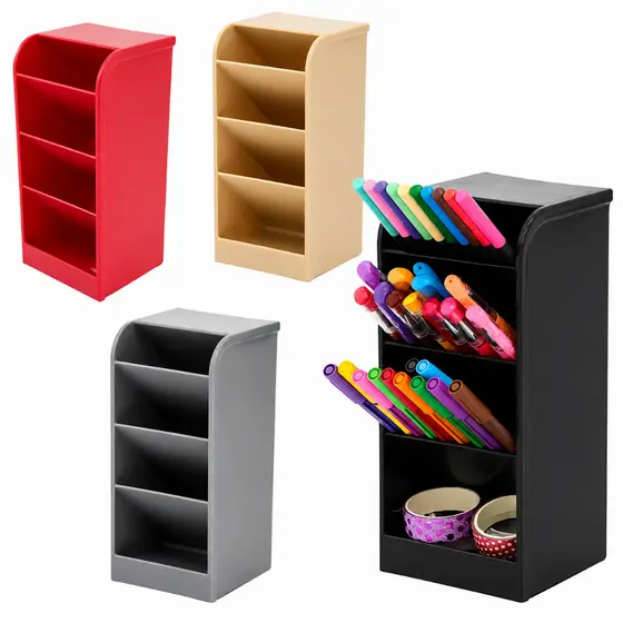 Organizador porta lápis/objetos diagonal multiuso CORES MODERNA WALEU