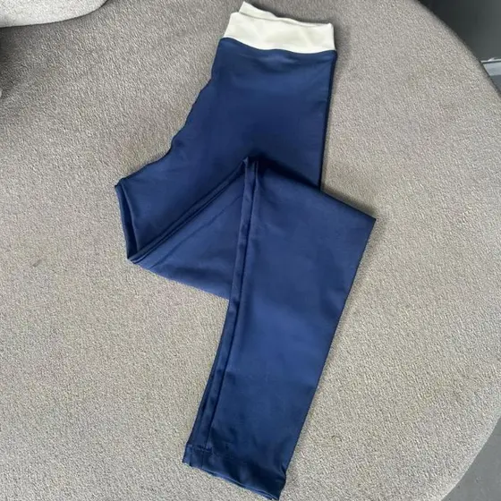CALÇA bicolor Cross zero transparência Tradicional corrida legging  treino musculação pilates