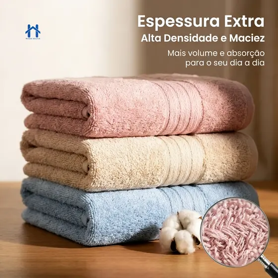 Toalha de Banho  140x70cm Macio com Secagem Rápida e Microfibra