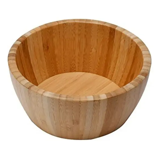 Bowl Cumbuca Saladeira Fruteira Tigela De Bambu Grande De 24cm Ecokitchen - Mimo Style