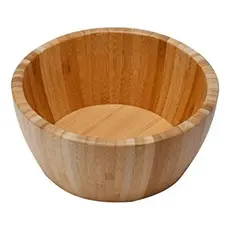 Bowl Cumbuca Saladeira Fruteira Tigela De Bambu Grande De 24cm Ecokitchen - Mimo Style