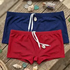 Sunga Masculina forrada modelo boxer com proteção Uv +50