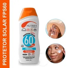 Protetor Solar FPS 60 Facial Profissional Nutriex 120ml
