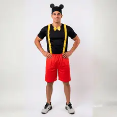 Fantasia Rato Desenho Clássico Adulto Carnaval Festa