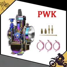 Carburador Universal de Corrida com Power Jet para KEIHIN KOSO OKO PWK 24 26 28 30 32 34mm 2T 4T Scooter ATV Dirt Bike*-