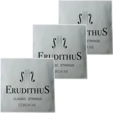 Corda Violino Erudithus 1ª Mi E Cromo - kit com 3