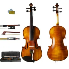 Violino 4/4  Antoni Marsale HV320 Ajustado Luthier Madeira Maciça Case Luxo