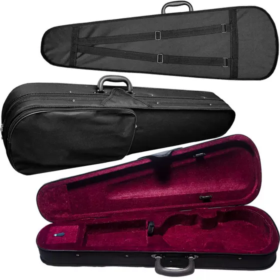 Estojo Case Violino Tarttan Gota Standard Vinho 4/4