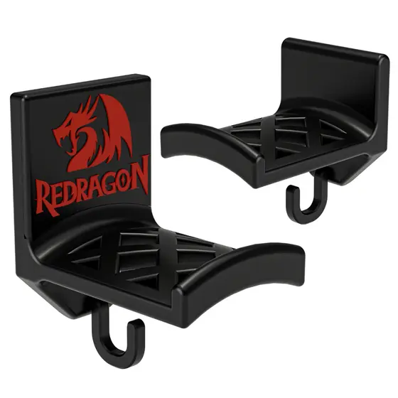 Suporte para Fone Headset Headphone Com Organizador De Cabos Personalize Varios Modelos