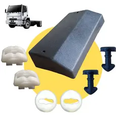 Kit Tampa Painel Caixa Fusivel+presilhas+arruelas Ford Cargo