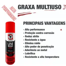 Graxa Liquida Em Spray Universal automotive Lubrificante Multiuso Aerossol 300Ml/180G